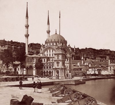 Nusretiye Mosque and the Tophane Square by James Robertson